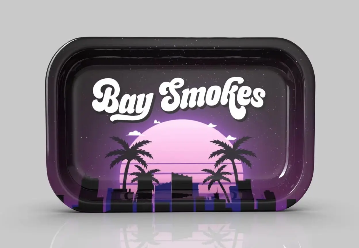 Bay Smokes Rolling Tray - Image 3